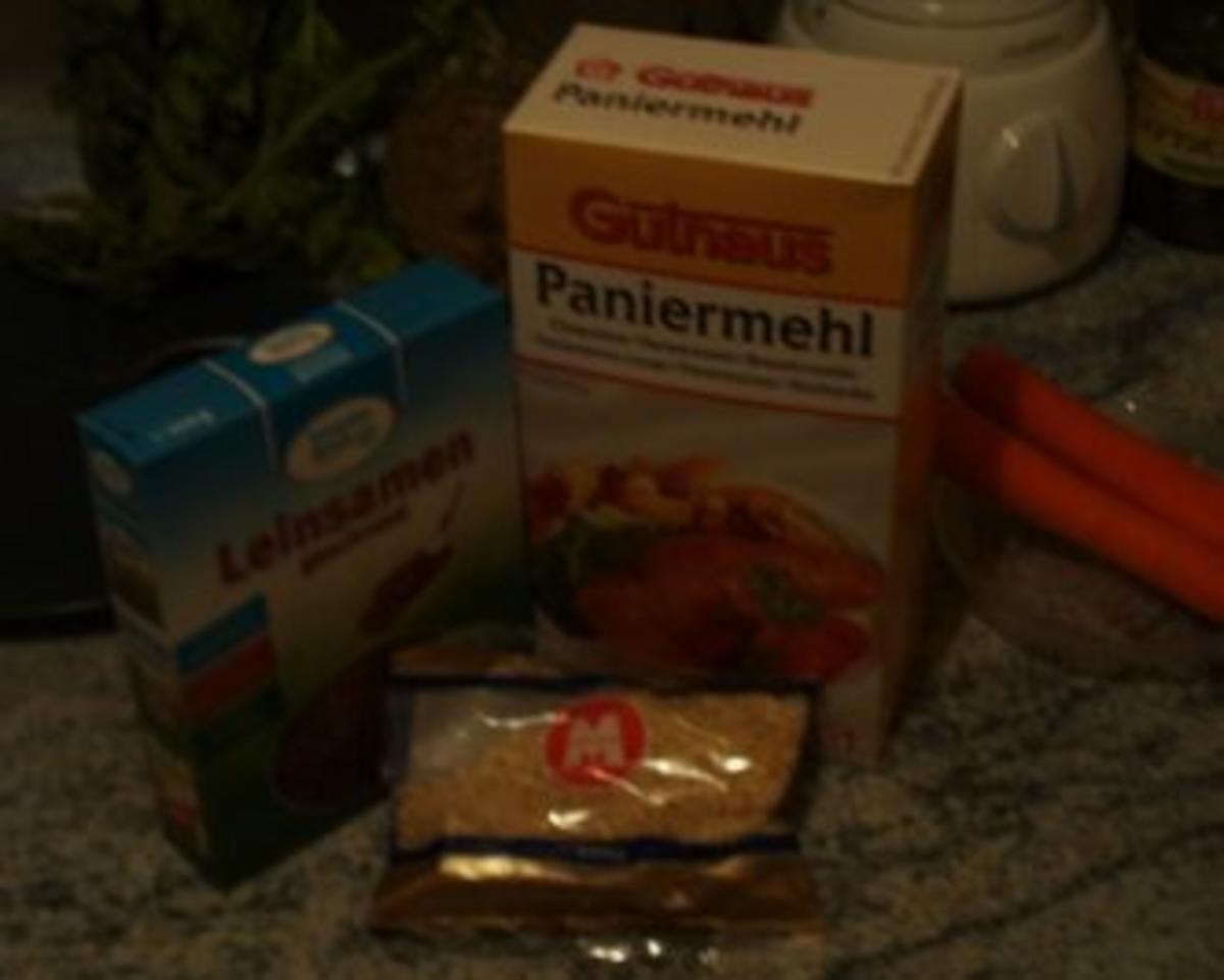 Leinsamenpanade - Rezept