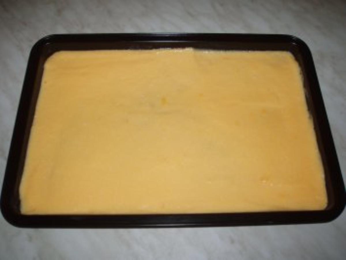 Schokokeks-Kuchen mit Orangenpudding - Rezept - Bild Nr. 3