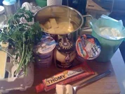 Gekochte Eier in Senfsauce un Petersilienkartoffeln - Rezept