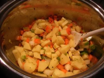 Mein Kartoffel-Eintopf mit Würstchen - Rezept - Bild Nr. 4