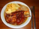 Eisbein mit Kartoffelpü & Sauerkraut - Rezept