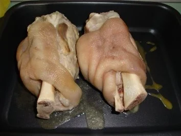 Eisbein mit Kartoffelpü & Sauerkraut - Rezept - Bild Nr. 4