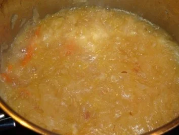 Eisbein mit Kartoffelpü & Sauerkraut - Rezept - Bild Nr. 5