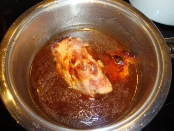 Eisbein mit Kartoffelpü & Sauerkraut - Rezept - Bild Nr. 7