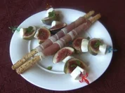 Fingerfood 8 : Feige mit Mozarella - Rezept