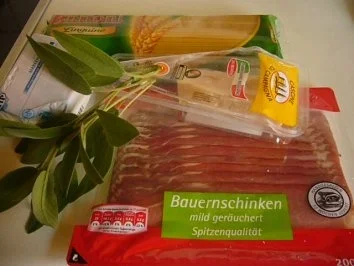 Linguine mit Salbei-Schinken-Chili-Buttersoße - Rezept - Bild Nr. 2