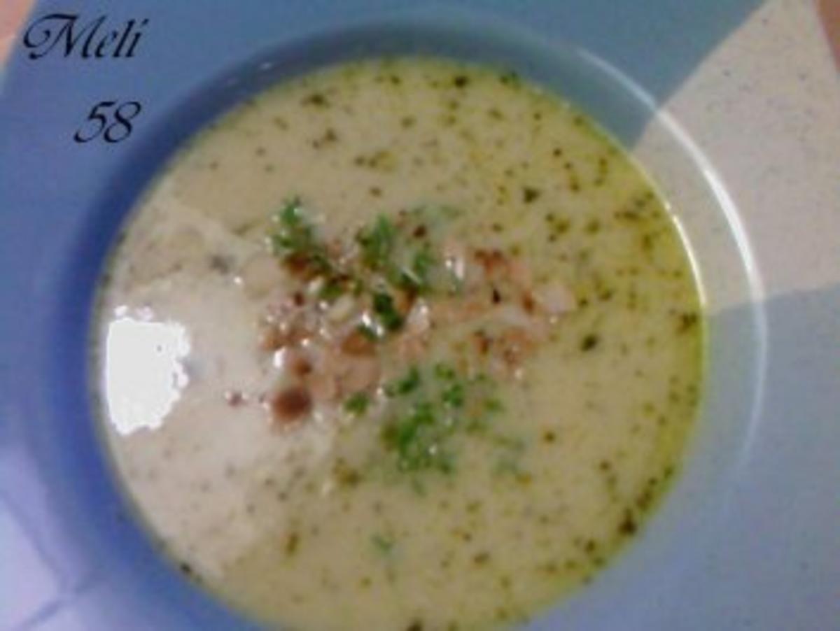 Suppen: Mandelsuppe - Rezept