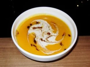 Kürbissuppe mit Kokosmilch - Rezept