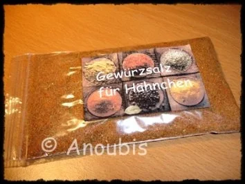 Rezept: Gewürzmischung - für Geflügelfleisch Gewürzmischung - für Geflügelfleisch - Rezept