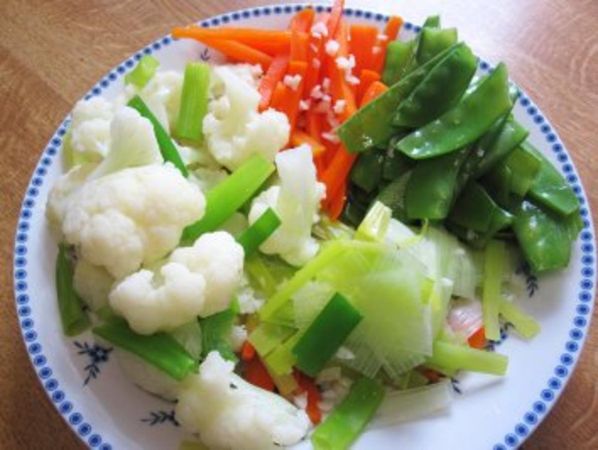 Gemüse aus dem Wok ... - Rezept - Bild Nr. 3