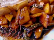 Kürbisgemüse süß-sauer zu Kotelette "Natur" - Rezept