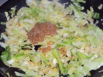 Rezept: Spitzkohl mit süssem Senf Bild Nr. 4 Spitzkohl mit süssem Senf - Rezept - Bild Nr. 4