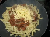 Champignon-Haschee mit Maccaroni - Rezept