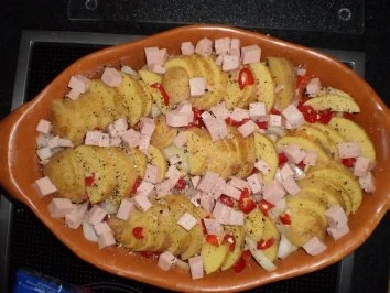 Rezept: Kartoffel-Zucchini Auflauf Bild Nr. 7 Kartoffel-Zucchini Auflauf - Rezept - Bild Nr. 7