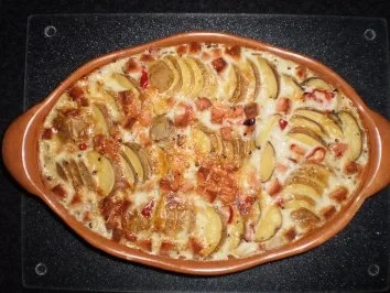 Rezept: Kartoffel-Zucchini Auflauf Bild Nr. 9 Kartoffel-Zucchini Auflauf - Rezept - Bild Nr. 9