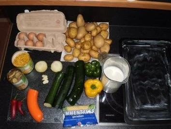 Kartoffel-Zucchini Auflauf - Rezept