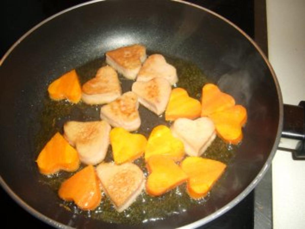 Karotten-Ingwer-Suppe mit Herzchen - Rezept - Bild Nr. 6