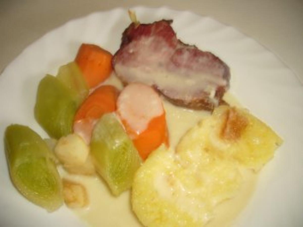 Schweinenacken goldgelb geräuchert - Rezept - Bild Nr. 8