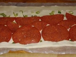 Partyhappen: Salami-Schnecken - Rezept - Bild Nr. 4