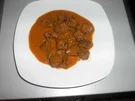 Tomaten - Sahne - Gulasch - Rezept
