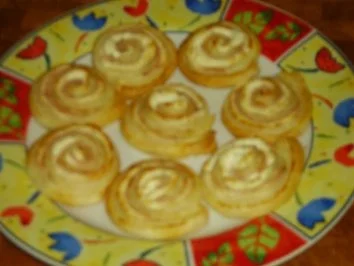 Partyhappen: Käseschnecken - Rezept