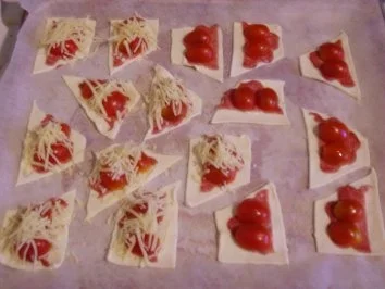 Partyhappen: Tomatenhappen - Rezept - Bild Nr. 3