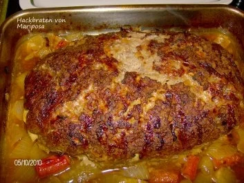 Rezept: Hackbraten Bild Nr. 2 Hackbraten - Rezept - Bild Nr. 2