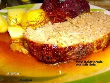 Rezept: Hackbraten Bild Nr. 5 Hackbraten - Rezept - Bild Nr. 5