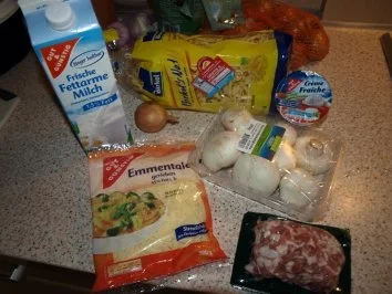 Spätzle-Champignon-Pfanne - Rezept - Bild Nr. 2