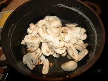 Spätzle-Champignon-Pfanne - Rezept - Bild Nr. 3