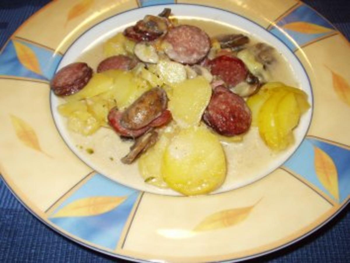 Herbstlicher Kartoffelauflauf - Rezept - Bild Nr. 5