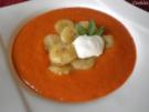 Feurige Bananencremesuppe - Rezept