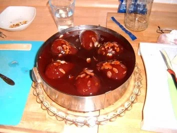 Holunder- Birnen Kuchen - Rezept