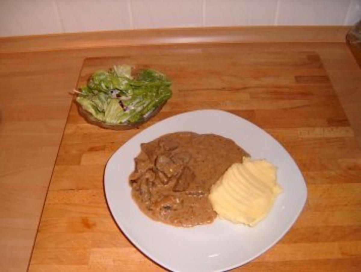 Lebergulasch - Rezept