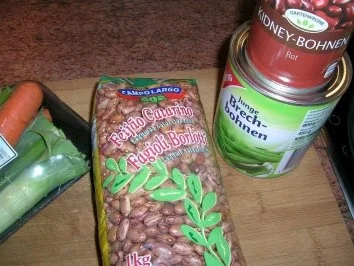 Feurig scharfer Bohnentopf - mit 4 Sorten Bohnen -  einfach mal was Deftiges - Rezept - Bild Nr. 2