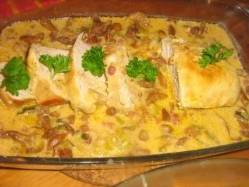 Putenbrust in einer Pfifferlingrahmsoße mit Pfiff - Rezept - Bild Nr. 6