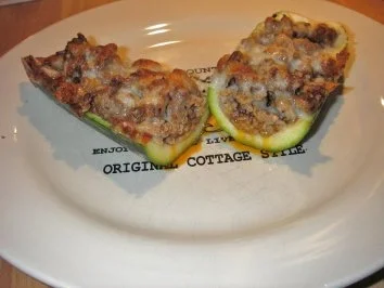 Rezept: Überbackene Zucchini Überbackene Zucchini - Rezept