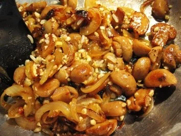 Nussiger Champignon-Reis - Rezept - Bild Nr. 2