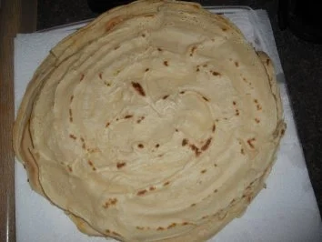 Pfannkuchen mit Putengeschnetzeltes - Rezept - Bild Nr. 2