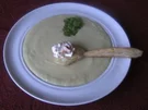 Rezept: Wasabi - Suppe mit Blätterteiglöffel Wasabi - Suppe mit Blätterteiglöffel - Rezept