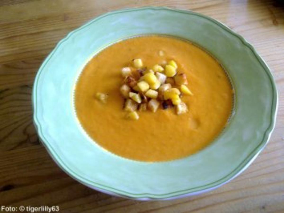 Karotten-Creme-Suppe - Rezept mit Bild - kochbar.de