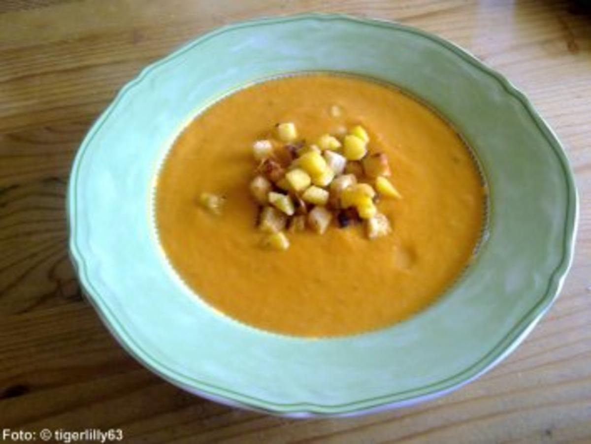 Bilder für Karotten-Creme-Suppe - Rezept