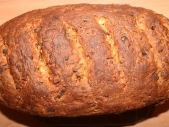 Rezept: Thunfisch-Tomaten-Zwiebel-Käse-Brot Bild Nr. 12 Thunfisch-Tomaten-Zwiebel-Käse-Brot - Rezept - Bild Nr. 12