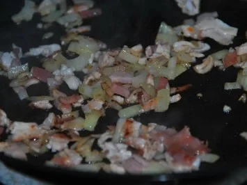 Rezept: Filetsteaks auf Safransahne-Lauch an Kartoffel-Birnengratin... Bild Nr. 7 Filetsteaks auf Safransahne-Lauch an Kartoffel-Birnengratin... - Rezept - Bild Nr. 7