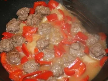 Rezept: Thailändische Fleischbällchen süß-sauer Bild Nr. 6 Thailändische Fleischbällchen süß-sauer - Rezept - Bild Nr. 6