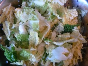 Cremiger Tagliatelle-Auflauf "Wirsing und Hack" - Rezept - Bild Nr. 5