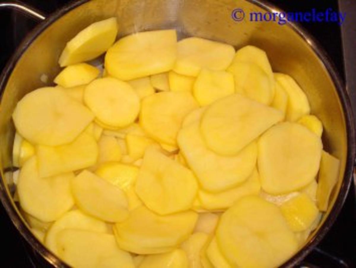 Kartoffelgemüse mit Hausmacher Roter und Essiggurken - Rezept - Bild Nr. 6