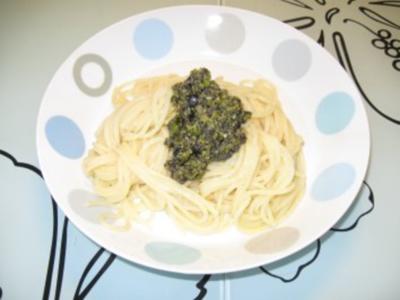 Rezept: Pistazien - Olivenpesto Pistazien - Olivenpesto - Rezept