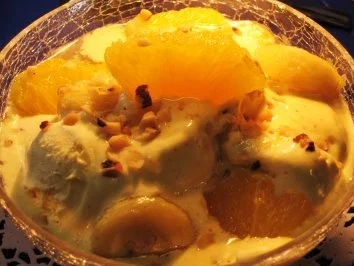 Eis & Heiß - mit angeschwipsten Früchten - Rezept