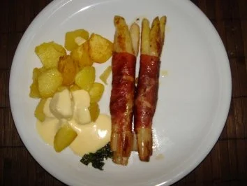Spargel Saltim Bocca - Rezept
